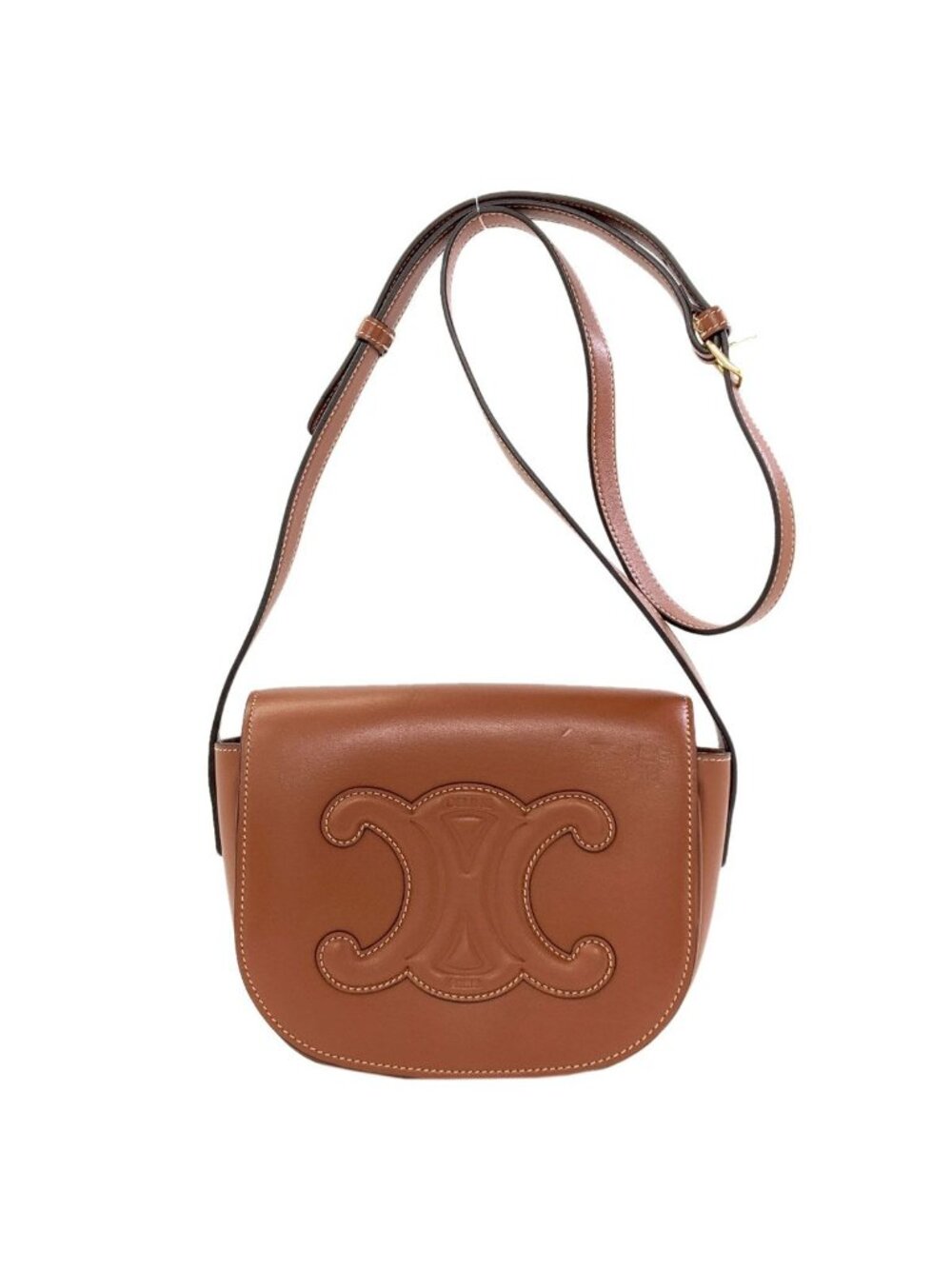 Celine Triomphe Shoulder Bag Calfskin